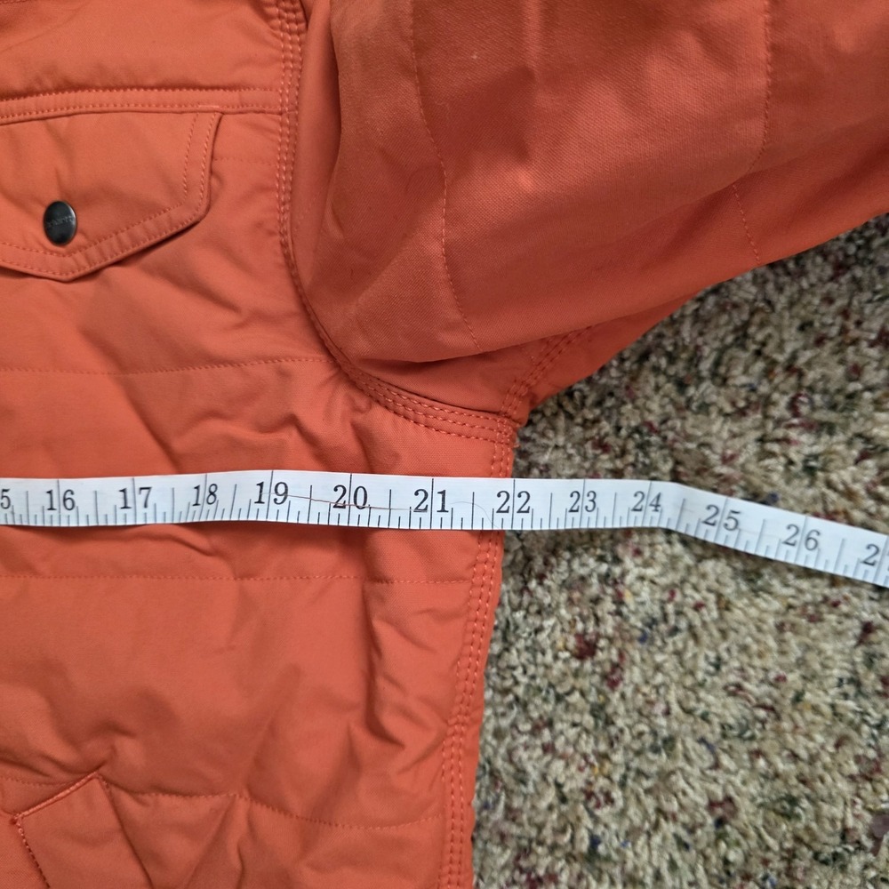 Carhartt Women's Utility Midweight Insulated Jacket Orange Earthen Clay Large - Picture 7 of 9